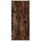 vidaXL Estantería/Aparador contrachapada roble ahumado 66x30x98 cm