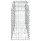vidaXL Cesta de gaviones forma arco hierro galvanizado 200x50x80/100cm vidaXL Cesta de gaviones forma arco hierro galvanizado 200x50x80/100cm