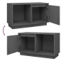 vidaXL Mueble de TV de madera maciza de pino 74x35x44 cm