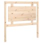 vidaXL Cabecero de cama madera maciza de pino 95,5x4x100 cm vidaXL Cabecero de cama madera maciza de pino 95,5x4x100 cm