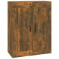 vidaXL Armario colgante de pared roble ahumado 69,5x32,5x90 cm vidaXL Armario colgante de pared roble ahumado 69,5x32,5x90 cm