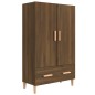 vidaXL Aparador alto de madera contrachapada marrón roble 70x31x115 cm vidaXL Aparador alto de madera contrachapada marrón roble 70x31x115 cm