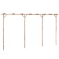 vidaXL Pérgola de bambú 385x40x205 cm vidaXL Pérgola de bambú 385x40x205 cm