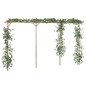 vidaXL Pérgola de bambú 385x40x205 cm vidaXL Pérgola de bambú 385x40x205 cm