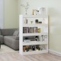 vidaXL Estantería/divisor de espacios blanco 100x30x135 cm vidaXL Estantería/divisor de espacios blanco 100x30x135 cm