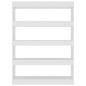 vidaXL Estantería/divisor de espacios blanco 100x30x135 cm vidaXL Estantería/divisor de espacios blanco 100x30x135 cm