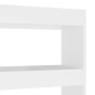 vidaXL Estantería/divisor de espacios blanco 100x30x135 cm vidaXL Estantería/divisor de espacios blanco 100x30x135 cm