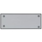 vidaXL Pizarra magnética de pared vidrio templado negro 80x30 cm vidaXL Pizarra magnética de pared vidrio templado negro 80x30 cm