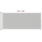 vidaXL Toldo lateral retráctil de jardín crema 180x500 cm vidaXL Toldo lateral retráctil de jardín crema 180x500 cm