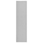 vidaXL Alfombra de pasillo gris claro 80x300 cm