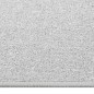 vidaXL Alfombra de pasillo gris claro 80x300 cm