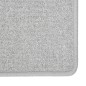 vidaXL Alfombra de pasillo gris claro 80x300 cm