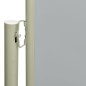 vidaXL Toldo lateral retráctil de jardín gris 140x300 cm vidaXL Toldo lateral retráctil de jardín gris 140x300 cm