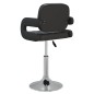 vidaXL Sillas comedor giratorias 4 unidades cuero sintético negro vidaXL Sillas comedor giratorias 4 unidades cuero sintético negro