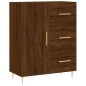 vidaXL Aparador alto madera contrachapada marrón roble 69,5x34x180 cm vidaXL Aparador alto madera contrachapada marrón roble 69,5x34x180 cm