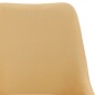 vidaXL Sillas de comedor giratorias 6 unidades tela amarillo vidaXL Sillas de comedor giratorias 6 unidades tela amarillo