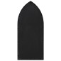 vidaXL Espejo de hierro negro para uso interior 70x30 cm vidaXL Espejo de hierro negro para uso interior 70x30 cm