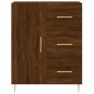 vidaXL Aparador alto madera contrachapada marrón roble 69,5x34x180 cm vidaXL Aparador alto madera contrachapada marrón roble 69,5x34x180 cm