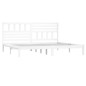 vidaXL Estructura de cama madera maciza de pino blanca 200x200 cm vidaXL Estructura de cama madera maciza de pino blanca 200x200 cm