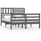 vidaXL Estructura de cama de madera maciza doble 4FT6 135x190 cm vidaXL Estructura de cama de madera maciza doble 4FT6 135x190 cm
