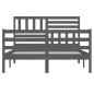 vidaXL Estructura de cama de madera maciza doble 4FT6 135x190 cm vidaXL Estructura de cama de madera maciza doble 4FT6 135x190 cm