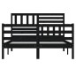 vidaXL Estructura de cama de madera maciza doble 4FT6 135x190 cm vidaXL Estructura de cama de madera maciza doble 4FT6 135x190 cm