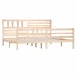 vidaXL Estructura de cama madera maciza Super King 6FT 180x200 cm vidaXL Estructura de cama madera maciza Super King 6FT 180x200 cm