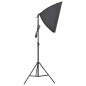 vidaXL Kit de estudio fotográfico con set de luces y fondo vidaXL Kit de estudio fotográfico con set de luces y fondo