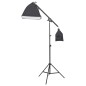 vidaXL Kit de estudio fotográfico con set de luces, fondo y reflector vidaXL Kit de estudio fotográfico con set de luces, fondo y reflector
