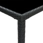 vidaXL Set de bar de jardín 7 pzas y cojines ratán sintético negro vidaXL Set de bar de jardín 7 pzas y cojines ratán sintético negro