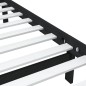 vidaXL Estructura de cama madera maciza negra 75x190 cm vidaXL Estructura de cama madera maciza negra 75x190 cm