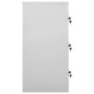 vidaXL Armarios taquilla 5 uds de acero gris claro 90x45x92,5 cm vidaXL Armarios taquilla 5 uds de acero gris claro 90x45x92,5 cm