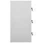 vidaXL Armarios taquilla 2 uds de acero gris y rojo 90x45x92,5 cm vidaXL Armarios taquilla 2 uds de acero gris y rojo 90x45x92,5 cm