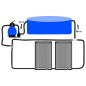 vidaXL Paneles calefactores solares de piscina curvos 2 uds 72,5x46 cm vidaXL Paneles calefactores solares de piscina curvos 2 uds 72,5x46 cm