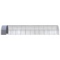 vidaXL Gallinero de exterior de acero galvanizado 3x12x2 m vidaXL Gallinero de exterior de acero galvanizado 3x12x2 m