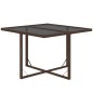 vidaXL Set de comedor jardín 9 pzas y cojines ratán sintético marrón vidaXL Set de comedor jardín 9 pzas y cojines ratán sintético marrón