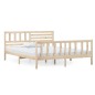 vidaXL Estructura de cama madera maciza 120x200 cm vidaXL Estructura de cama madera maciza 120x200 cm
