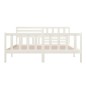 vidaXL Estructura de cama madera maciza blanca 180x200 cm vidaXL Estructura de cama madera maciza blanca 180x200 cm