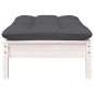 vidaXL Muebles de jardín 9 pzas con cojines madera maciza de pino vidaXL Muebles de jardín 9 pzas con cojines madera maciza de pino