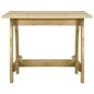 vidaXL Juego de comedor de jardín 3 piezas madera de pino impregnada vidaXL Juego de comedor de jardín 3 piezas madera de pino impregnada