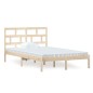 vidaXL Estructura de cama madera maciza de pino 120x200 cm vidaXL Estructura de cama madera maciza de pino 120x200 cm