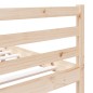 vidaXL Estructura de cama madera maciza 4FT pequeña doble 120x190 cm vidaXL Estructura de cama madera maciza 4FT pequeña doble 120x190 cm