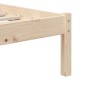 vidaXL Estructura de cama madera maciza 90x190 cm vidaXL Estructura de cama madera maciza 90x190 cm
