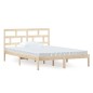vidaXL Estructura de cama de madera maciza de pino 140x200 cm vidaXL Estructura de cama de madera maciza de pino 140x200 cm