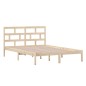 vidaXL Estructura de cama de madera maciza de pino 140x200 cm vidaXL Estructura de cama de madera maciza de pino 140x200 cm