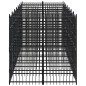 vidaXL Perrera de exterior de acero 12,9 m² vidaXL Perrera de exterior de acero 12,9 m²