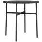 vidaXL Juego de comedor para jardín 3 piezas ratán sintético negro vidaXL Juego de comedor para jardín 3 piezas ratán sintético negro
