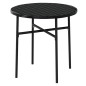 vidaXL Juego de comedor para jardín 3 piezas ratán sintético negro vidaXL Juego de comedor para jardín 3 piezas ratán sintético negro