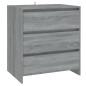 vidaXL Aparador de 3 piezas madera manufacturada gris Sonoma vidaXL Aparador de 3 piezas madera manufacturada gris Sonoma