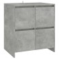 vidaXL Aparador de 2 piezas madera manufacturada gris hormigón vidaXL Aparador de 2 piezas madera manufacturada gris hormigón